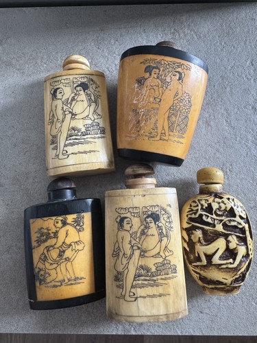 Hand carved asian - hand-carved, snuff