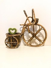 Vintage 70s Retro Cane Rattan