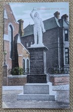 Hull Fishermens Statue Memorial, Yorkshire, Postcard 1912