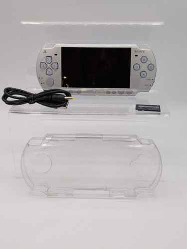 Sony psp 2003 silver console - sony,
