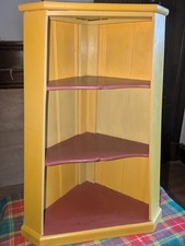 Corner cabinet red - yellow, and