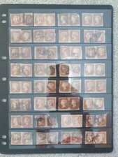 32 pairs of 1841 1d Penny Reds SG8