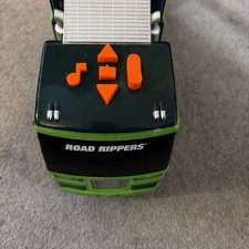 Green Garbage Recycling Truck