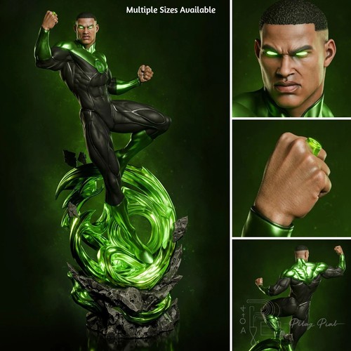 Green lantern resin model - dc,