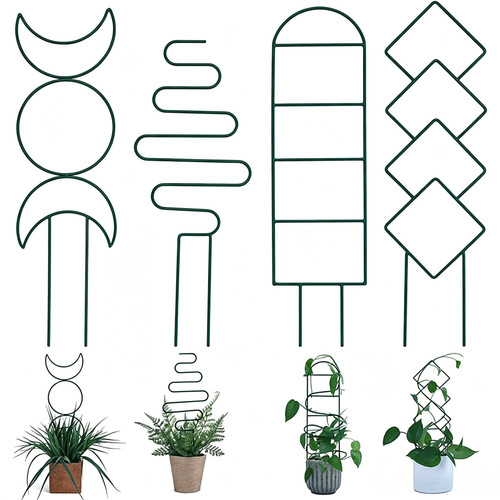 Pcs iron plant support - support, frame