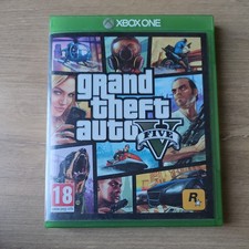 Xbox One Grand Theft Auto 5 Video Game with Manual and Map