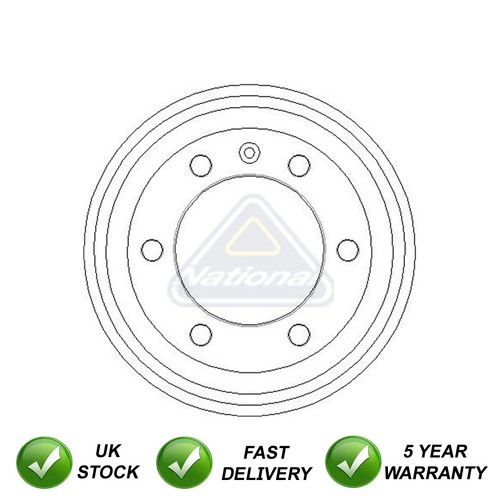Brake drum sjr fits - sjr, carbodies