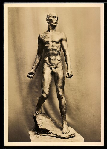 Artist descending figure - ak,