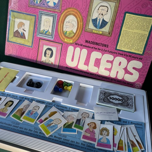 Waddingtons vintage ulcers - waddingtons,