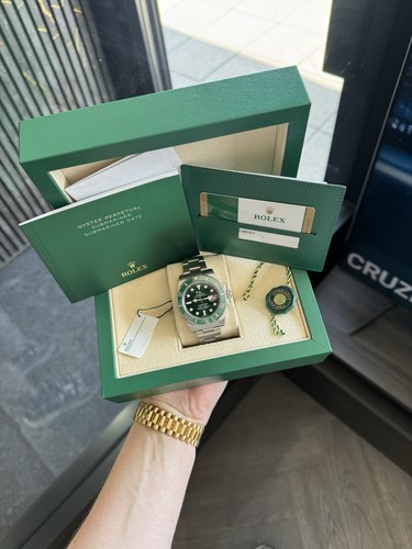 Rolex submariner green - submariner, men's