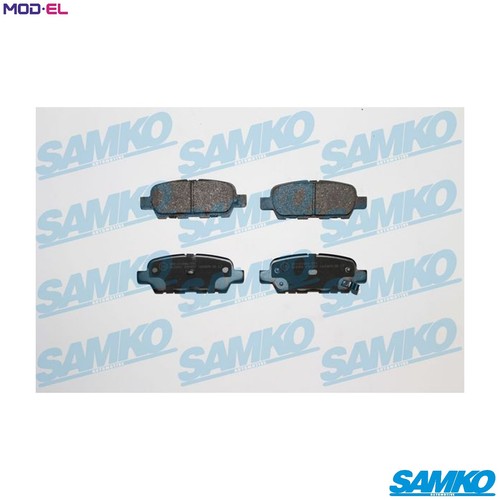 Brake pad set - pad,