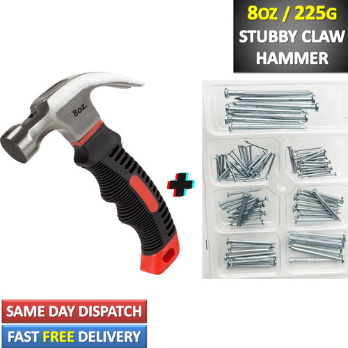 8oz stubby hammer diy - 8oz, short