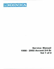 1998-2002 Honda Accord Factory