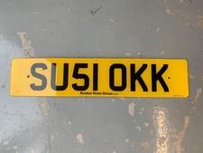 SUE LOOK!!! Susan Suz Suzy Private Number Plate Personal Cherished Registration