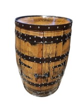 TOBERMORY SCOTCH WHISKY Rustic Bourbon Barrel Cask Handcrafted Drinks Cabinet