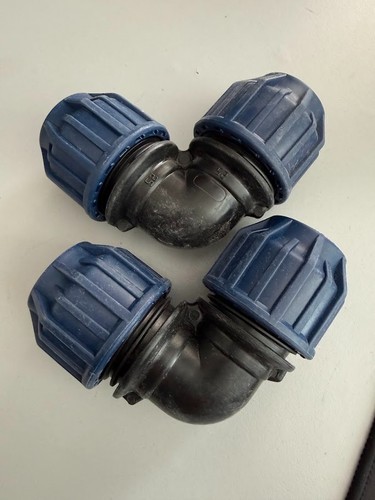 25mm blue mdpe plastic mains - plastic,