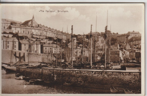 Brixham devon the harbour - ,