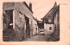 St Mawes Cornwall England Fishing Village Vtg Postcard I34