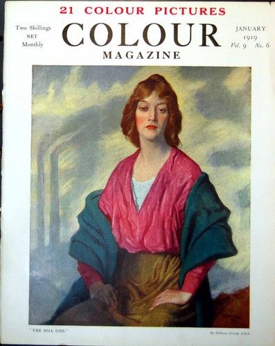 Old mill girl william strang - old,