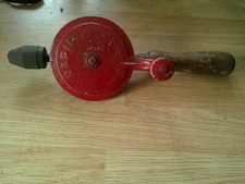 vintage 1950`s hand drill