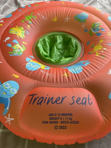 Zoggs swimming trainer seat - zoggs,