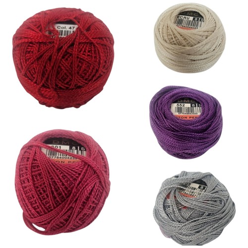 Dmc cotton perle thread bundle - cotton,