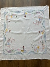 Vintage 1940s Hand Embroidered