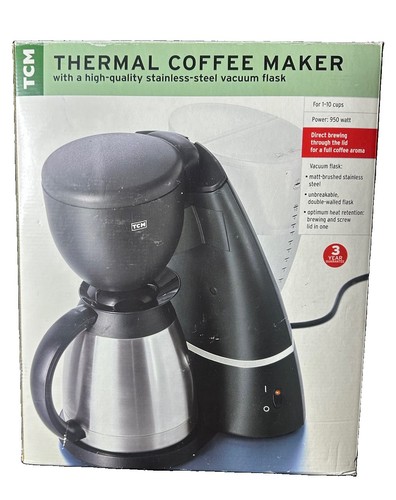 Tcm thermal coffee maker 950w - coffee,