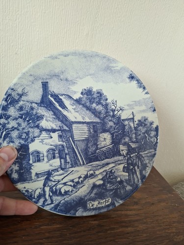 Delft ware plate collectible - delft,