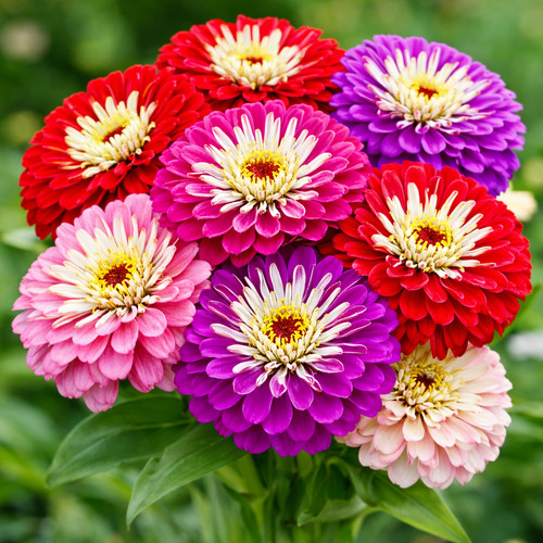Zinnia meteor shower - meteor, mixed