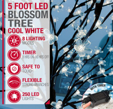 7ft cool white led cherry - 5/6/7ft,