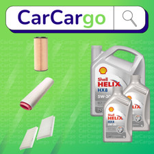 Service Kit for BMW 5 Series 530d Diesel 2002-2010 Oil Air Cabin + Shell Oil