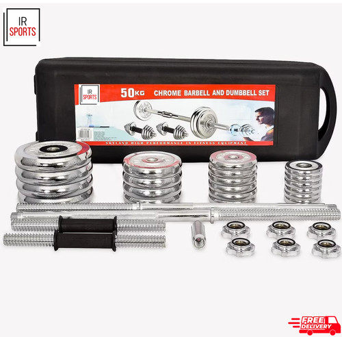 50kg adjustable dumbbells - adjustable, &