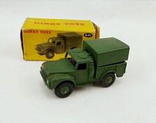 Boxed Dinky Toys Army 1 Ton