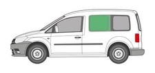 VW Caddy Fixed Side Window