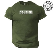 Soldier T Shirt Gym Clothing