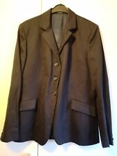 Millers ladies competition show jacket Navy Blue 100% wool Size 12/14