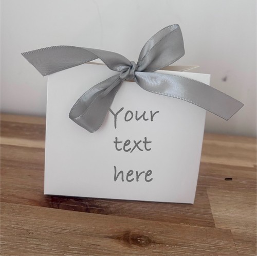 Mini white gift - gift, box/bag
