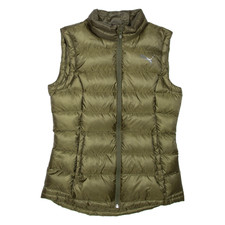 PUMA Womens Puffer Gilet Green