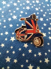 VTG Mod Union Jack Scooter Badge (A383)