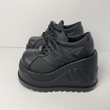 Demonia Stomp 08 Y2K Black