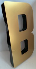 LARGE VINTAGE SHOP SIGN LETTER