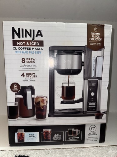 Ninja hot iced xl - hot, coffee