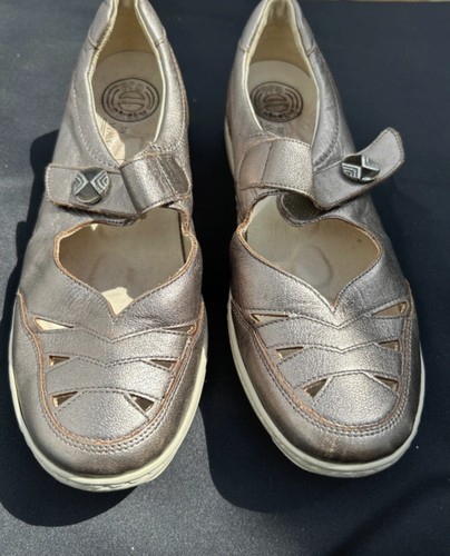 Waldlaufer ladies gold leather - gold,