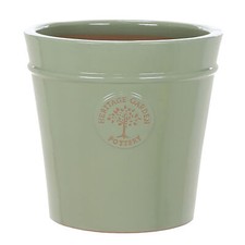 Green Ceramic Planter Frost