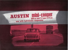 Austin Mini Cooper 998cc &