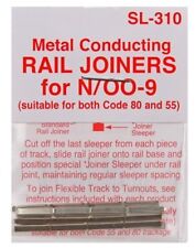 PECO RAILWAY SHOP SL-310 - 24 x Fishplates/Track Joiners N Gauge Code 80 &55 48P