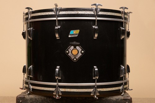 1980s ludwig 14x24 black - ludwig,