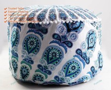 Indian Mandala Pouf Ottoman