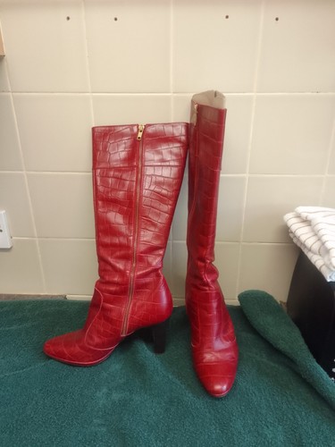 Faith red boots vintage - faith, boots.